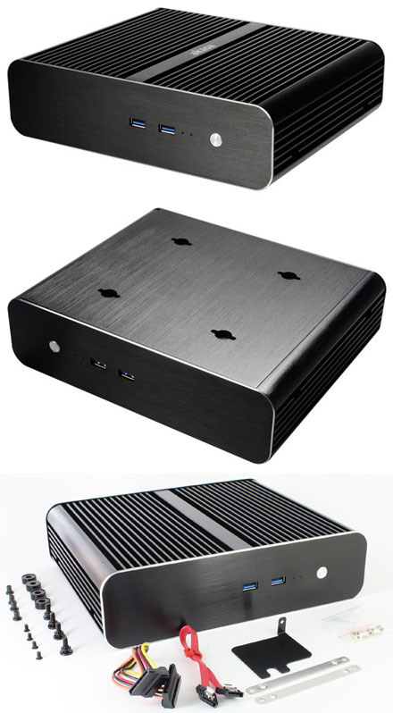 Akasa Euler S Thin-ITX enclosure (A-ITX10-A1B)