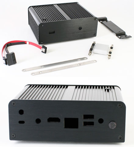 Akasa Newton L enclosure (for Intel NUC BLKDN2820FYB) <b>[FANLESS]</b>