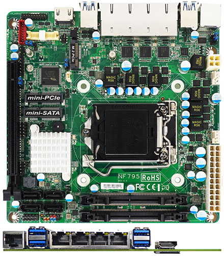 Jetway JNF795<b>T2</b>-Q170 (Intel Kabylake)